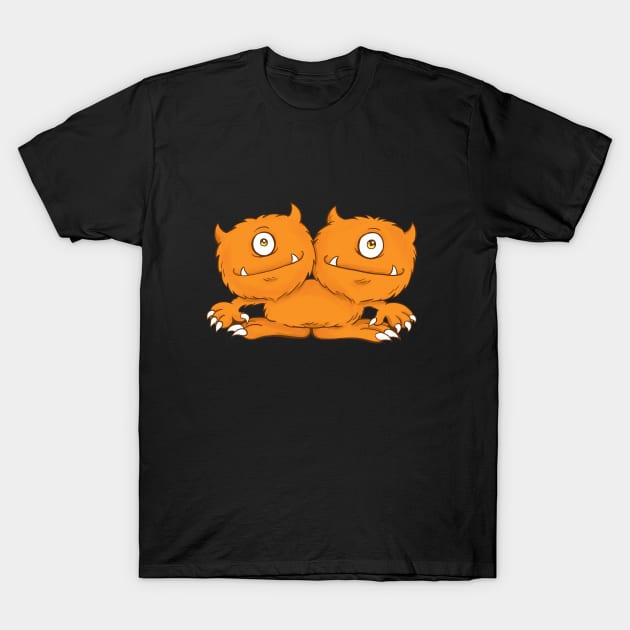 Jeebee Heebee T-Shirt by FurrryMonsters